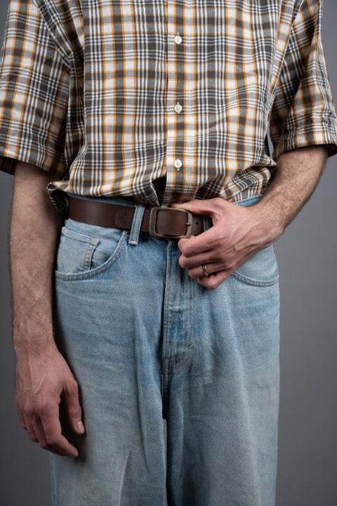 The Ol' Faithful Leather Belt | For Him