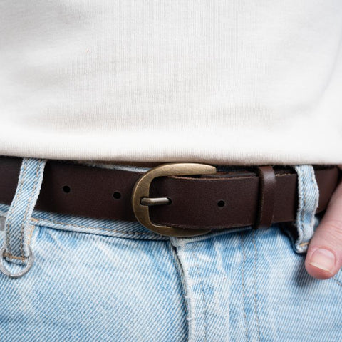 The Side-Kick Leather Belt | For Her