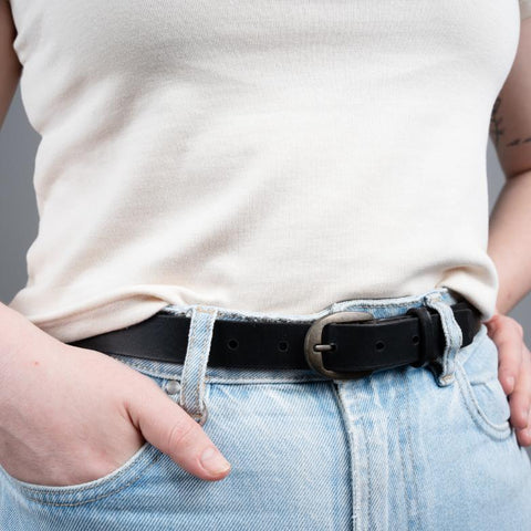 The Side-Kick Leather Belt | For Her