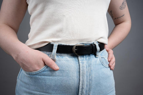 The Side-Kick Leather Belt | For Her