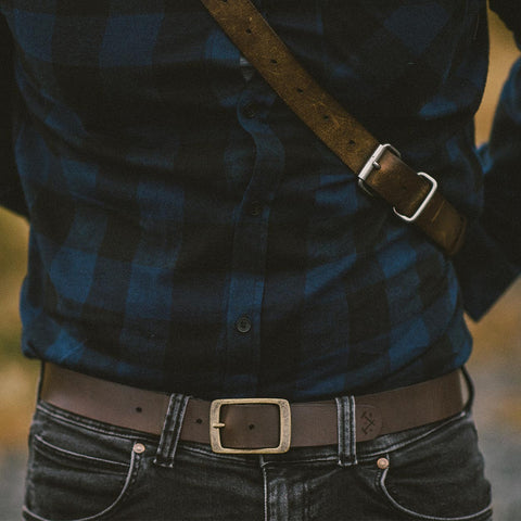 The Ol' Faithful Leather Belt | For Him