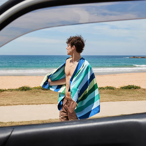 Extra Large Quick Dry Recycled Beach Towel