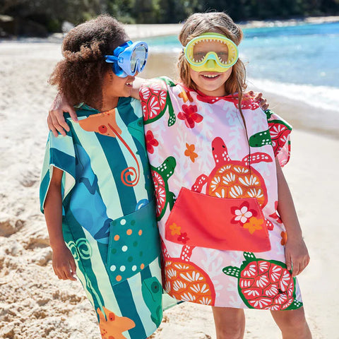 Soft Recycled Kids Hooded Towel