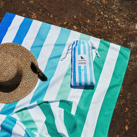 Extra Large Quick Dry Recycled Beach Towel