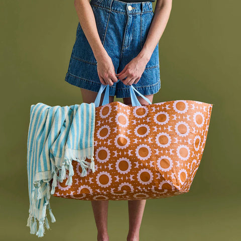 Oversized Tote Made From Recycled Plastic