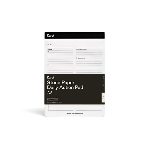 Daily Action Planner | Stone Paper