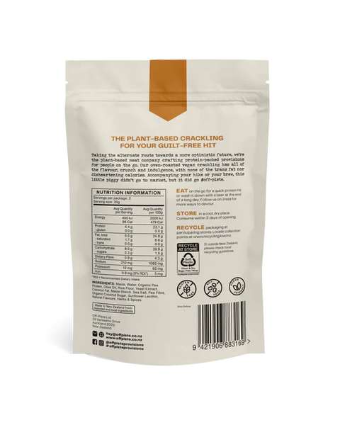 Plant-Based Jerky & Crackling