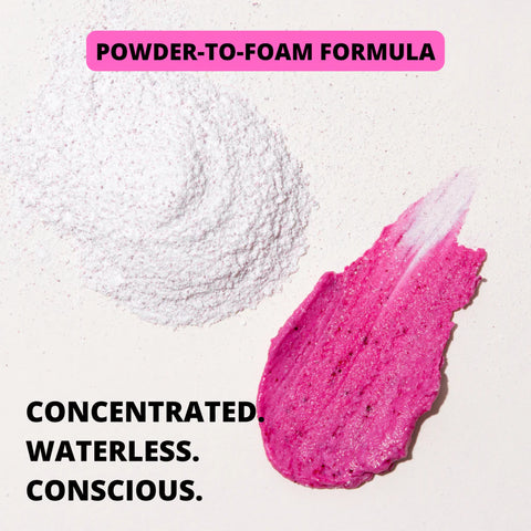 Powder-To-Foam Face & Body Care