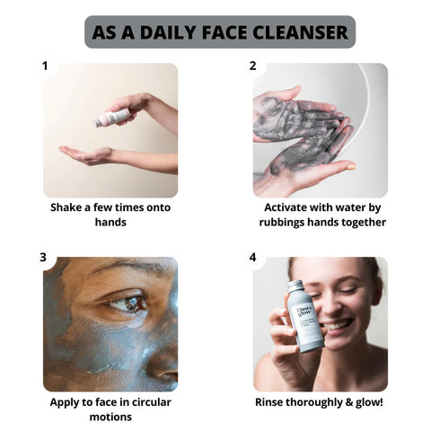 Powder-To-Foam Face & Body Care