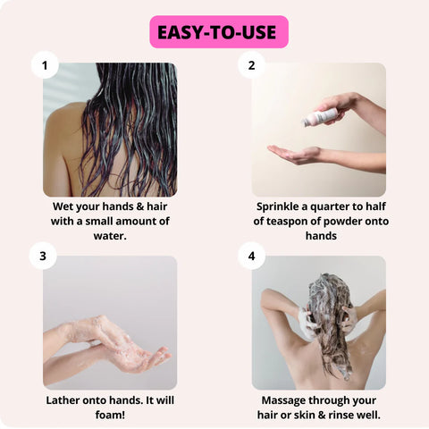 Award Winning Powder Based Hair Care