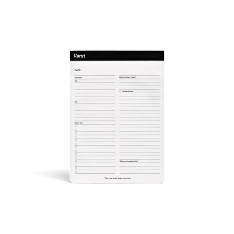 Daily Action Planner | Stone Paper