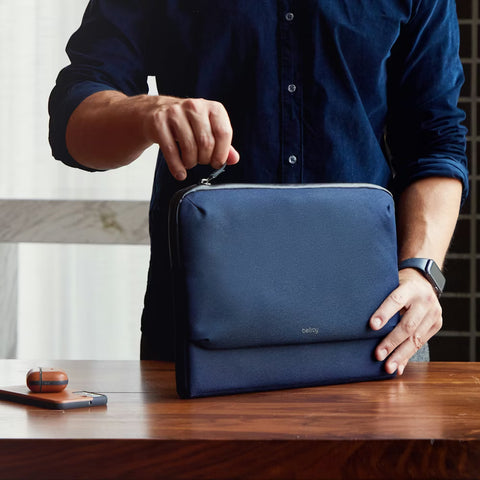 Laptop Caddy | Padded Sleeve With Accessory Pockets