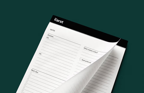 Daily Action Planner | Stone Paper