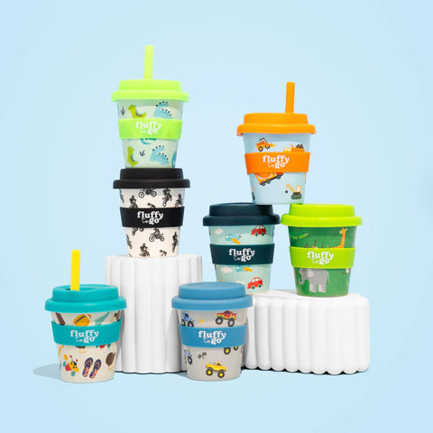 Reusable Bamboo Fluffy Cups