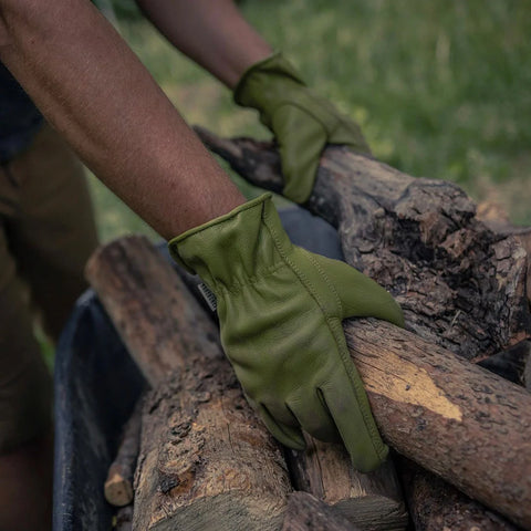 Leather Work Gloves