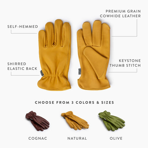 Leather Work Gloves