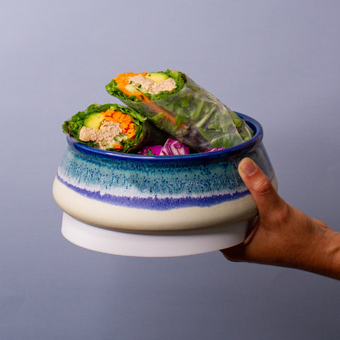 Ceramic Travel Bowl & Lid