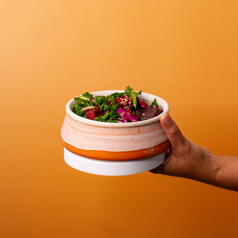 Ceramic Travel Bowl & Lid