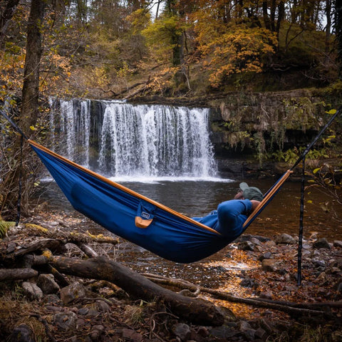 High-Quality 100% Recycled Hammock With Straps