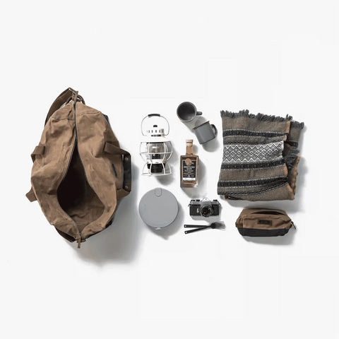 Waxed Canvas Duffle Bag