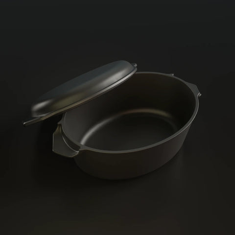Handcrafted 4.5L Double Dutch Oven