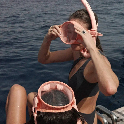 Dive Mask + Snorkel | Tempered Glass & Silicone