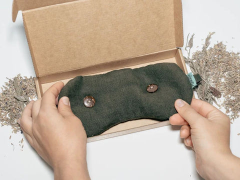 Weighted Eye Mask