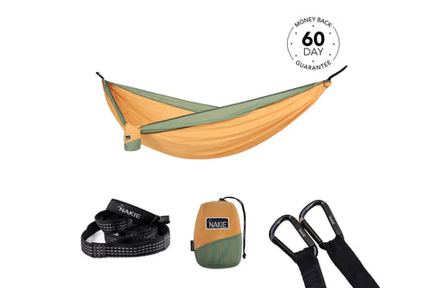 High-Quality 100% Recycled Hammock With Straps