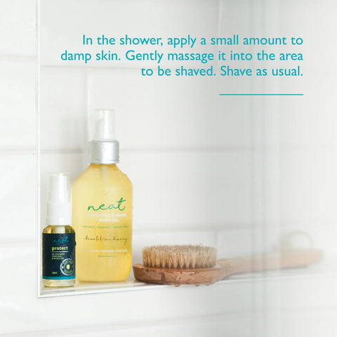 Revolutionary Shower & Shaving Oil