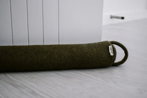 Felted Wool Draught Stopper