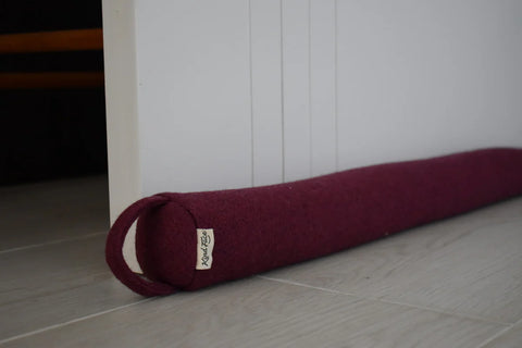 Felted Wool Draught Stopper