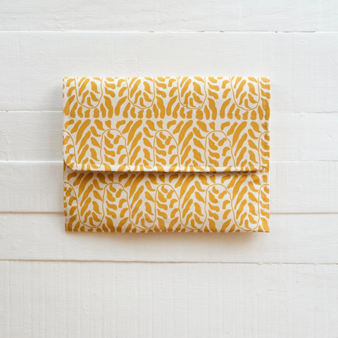 Handprinted Tropical Laptop Case