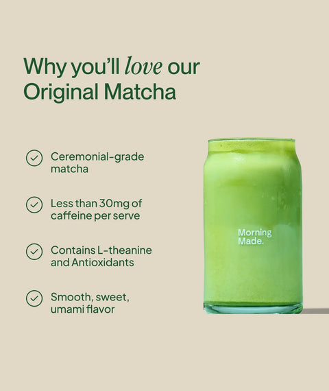 Ceremonial-Grade Matcha Latte