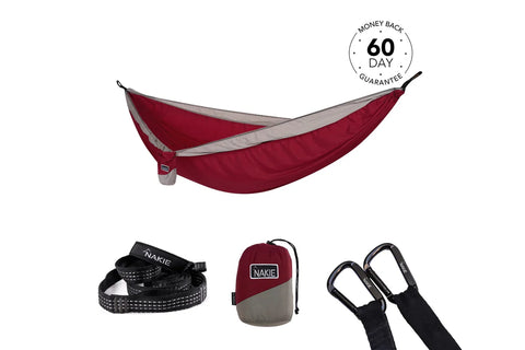High-Quality 100% Recycled Hammock With Straps