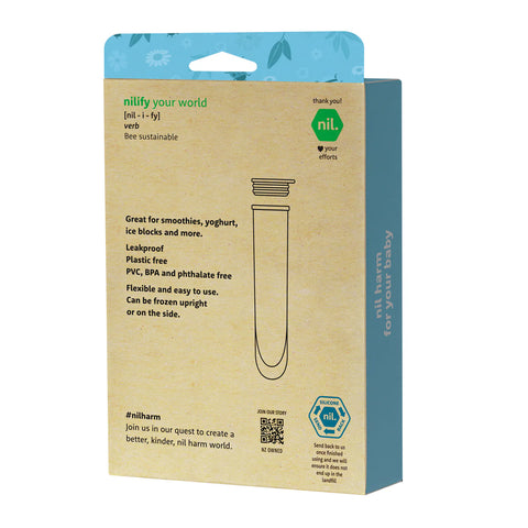 Silicone Ice Pop Moulds | 4 Pack