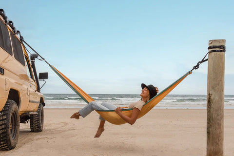 High-Quality 100% Recycled Hammock With Straps