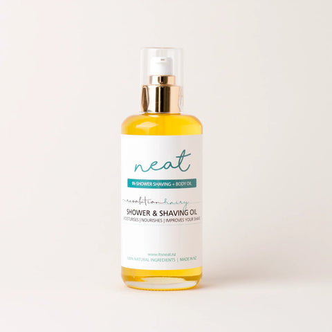 Revolutionary Shower & Shaving Oil