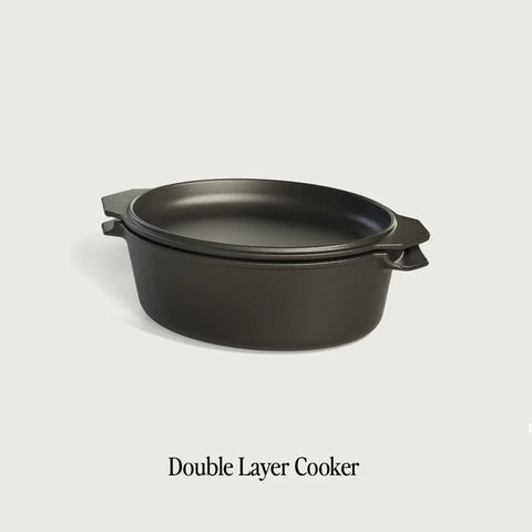 Handcrafted 4.5L Double Dutch Oven