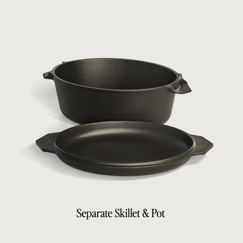 Handcrafted 4.5L Double Dutch Oven