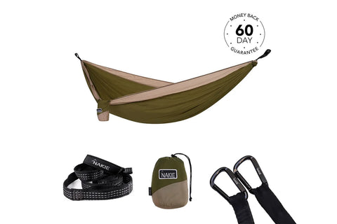 High-Quality 100% Recycled Hammock With Straps