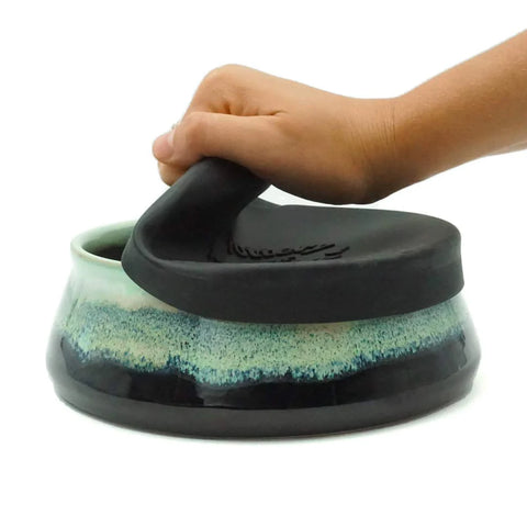 Ceramic Travel Bowl & Lid