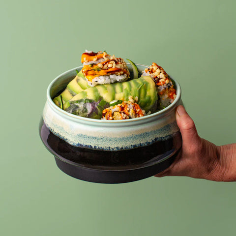 Ceramic Travel Bowl & Lid