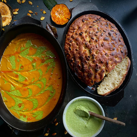 Handcrafted 4.5L Double Dutch Oven