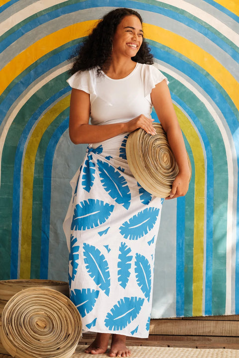 Handprinted Sulu Sarong