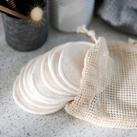 Organic Cotton Reusable Facial Rounds