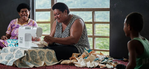 Handmade Fijian Dolphin Soft Toys