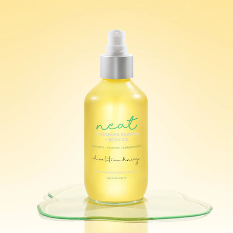 Revolutionary Shower & Shaving Oil