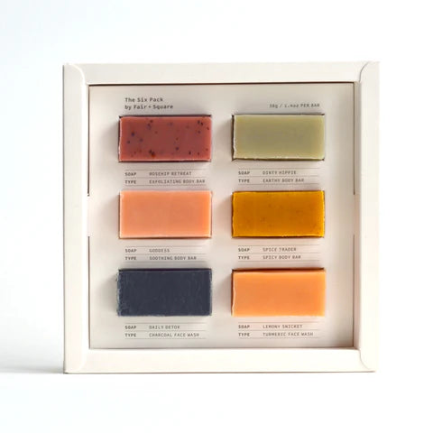 Indulgent Natural Soap Box | 6 Pack