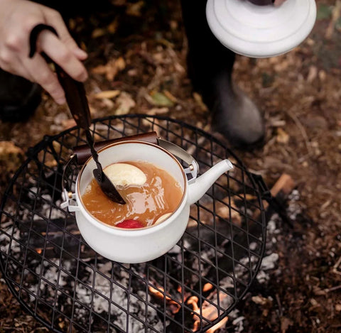 Enamel Camp Kitchen Teapot