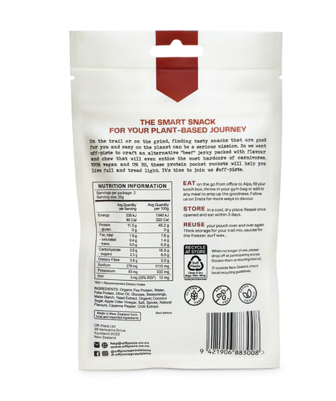 Plant-Based Jerky & Crackling